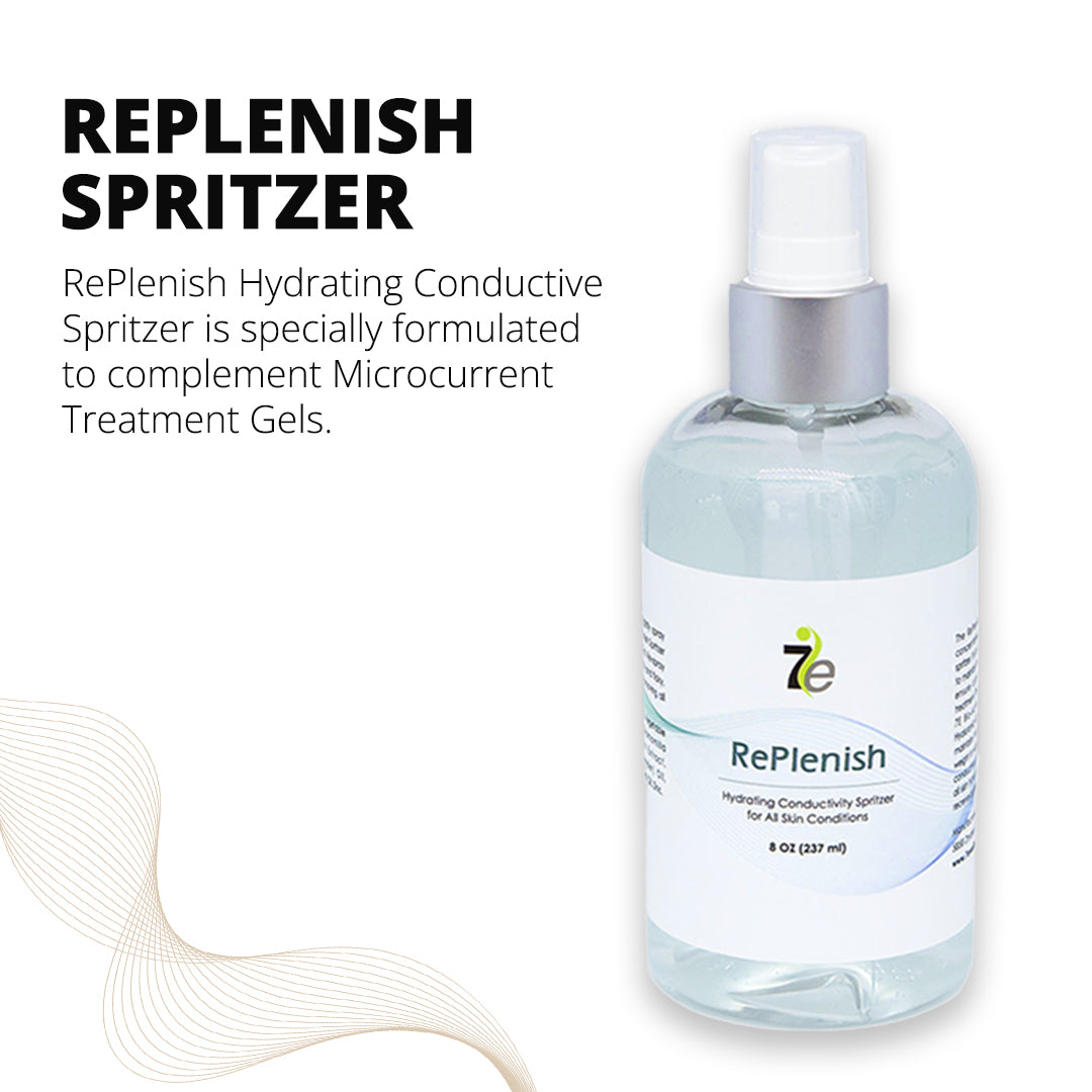 Replenish Hydrating Conducting Spritzer Spray Gel - 8 oz | 7e Wellness