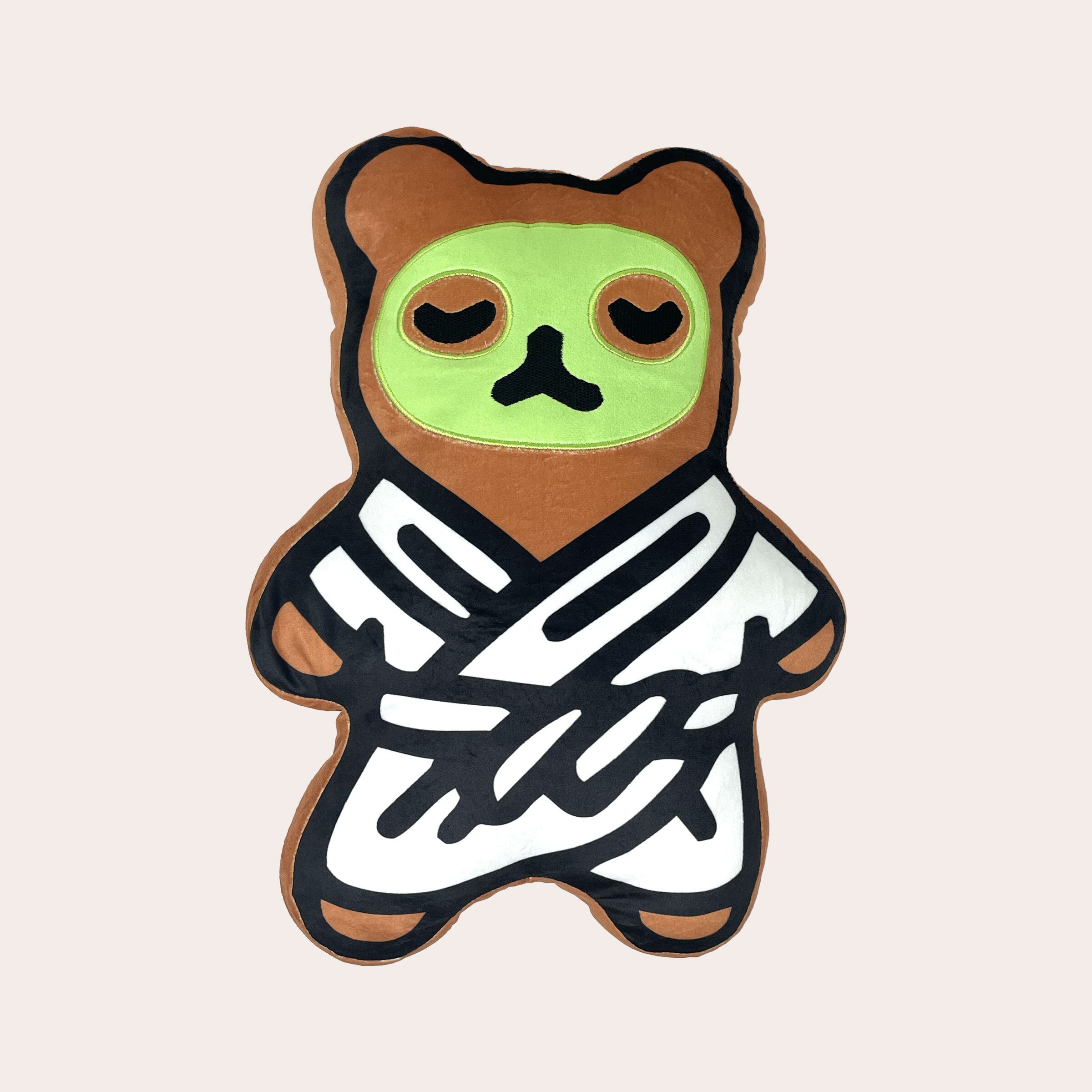 Lounging Spa Bear Plushie | Lucky Owl