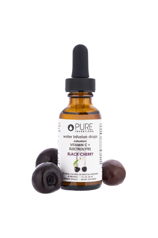 Electrolytes + Vitamin C Black Cherry - | Pure Inventions