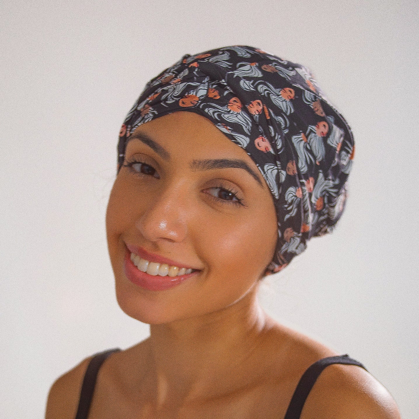 Hair Turban in Mermaid Black | D'Hair