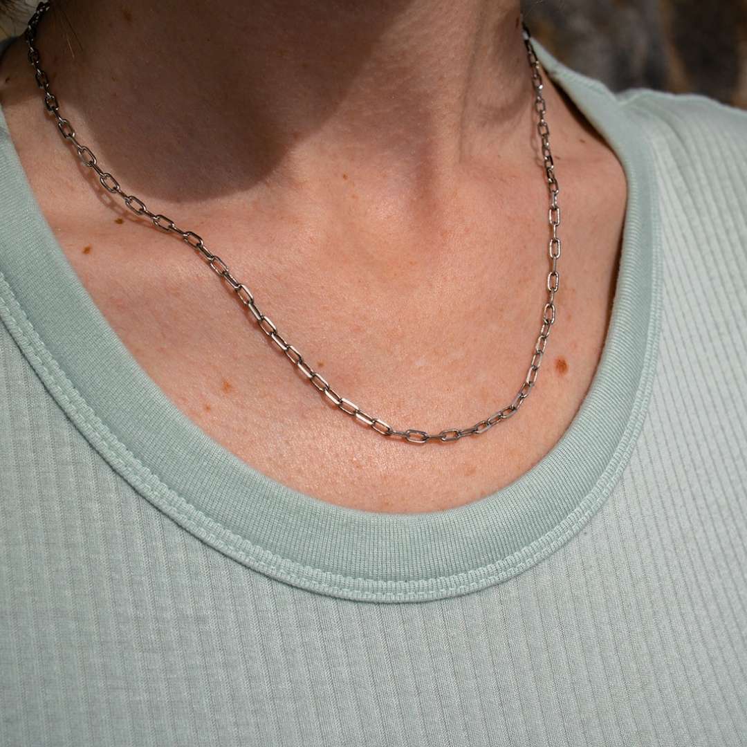 Frolic Paperclip Necklace /gold tone | Purpose Jewelry