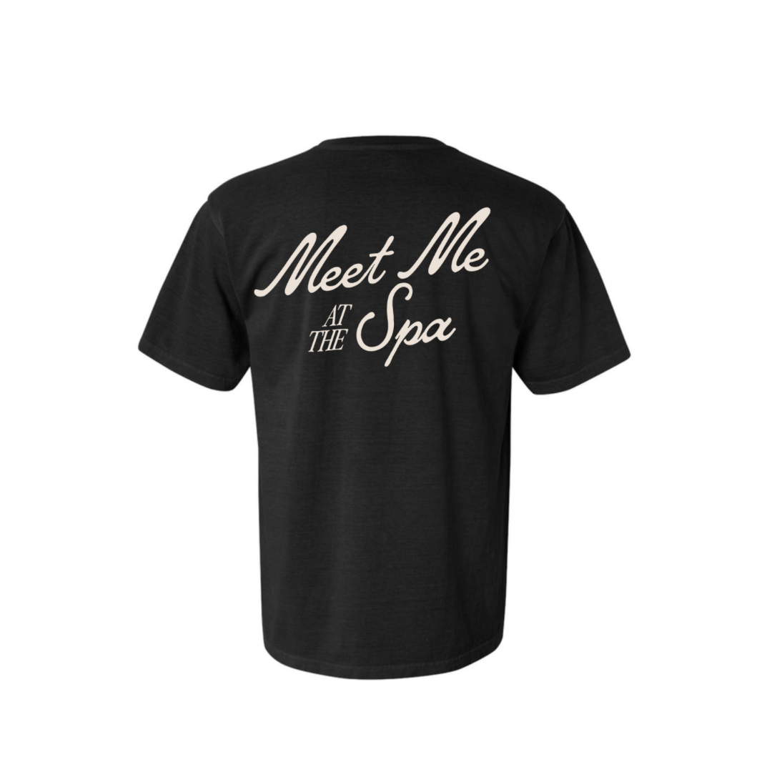 Meet Me At The Spa Retro Unisex T-Shirt | Lucky Owl