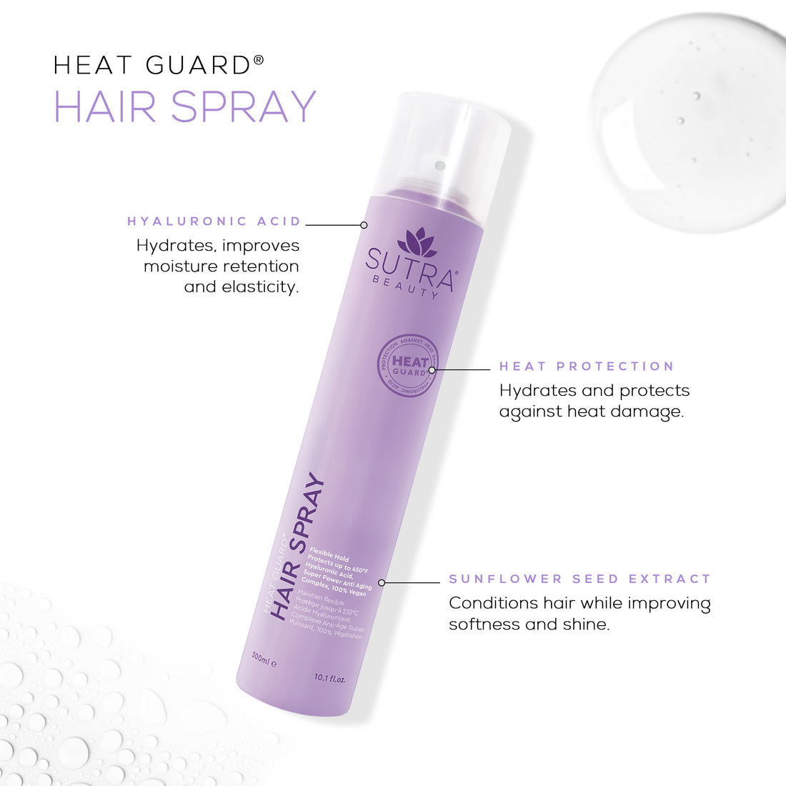 Heat Guard Hair Spray | SUTRA
