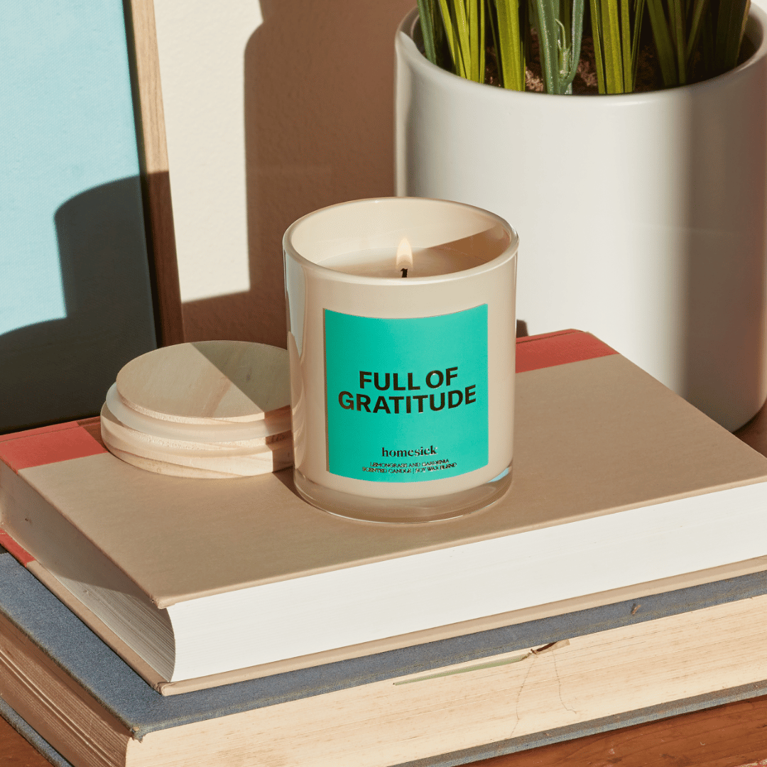 Full of Gratitude Candle | homesick