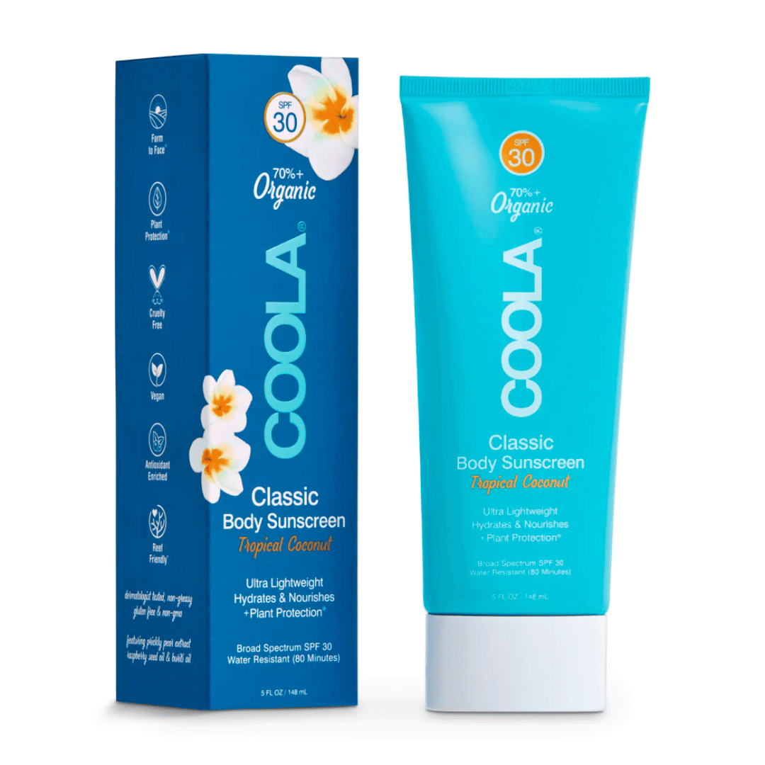Classic Body Organic Sunscreen Lotion SPF 30 - Tropical Coconut | COOLA