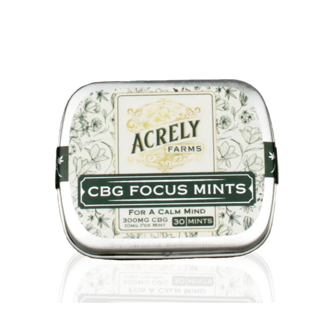 CBD Focus Mints | Acrely Farms