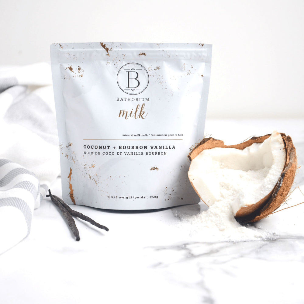 Coconut + Vanilla Milk Mineral Soak 650g | Bathorium