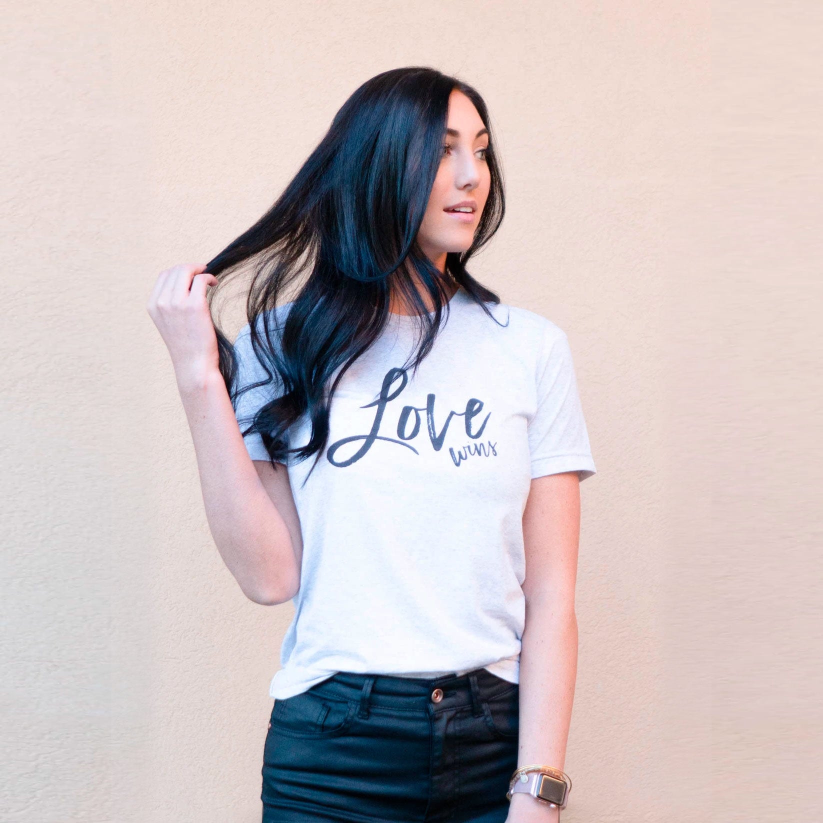 Love Wins Unisex Crew Neck T-Shirt | Lucky Owl