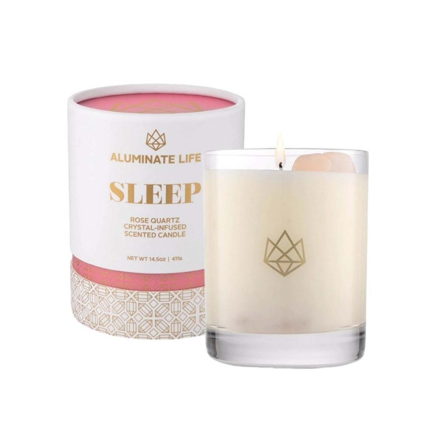 Sleep Glass Candle | Aluminate Life