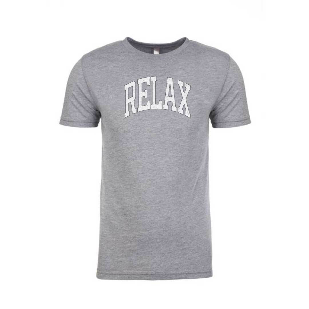 RELAX Collegiate Unisex T-Shirt | Lucky Owl