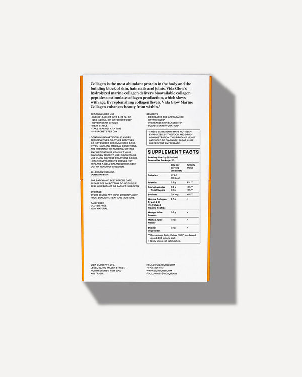 Natural Marine Collagen | VIDA GLOW