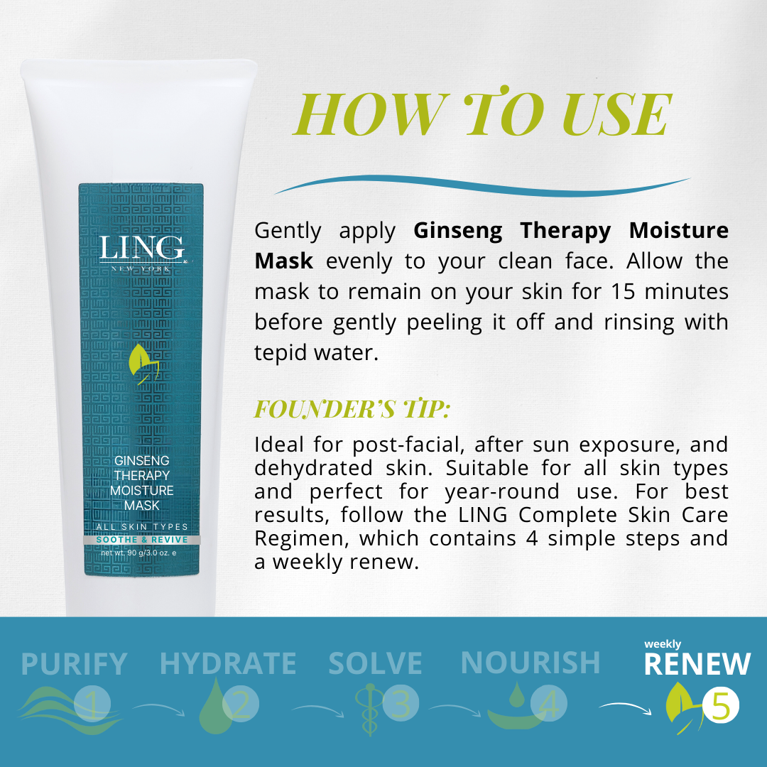 Ginseng Therapy Moisture Mask | Ling Skincare