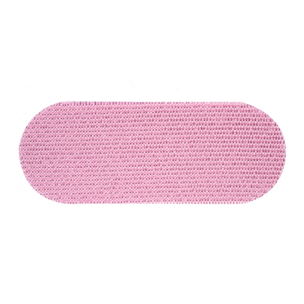 Soft pink fabric strip designed for gentle facial application, featured in the Face Tape | Dreambox Beauty product for skincare and beauty routines.