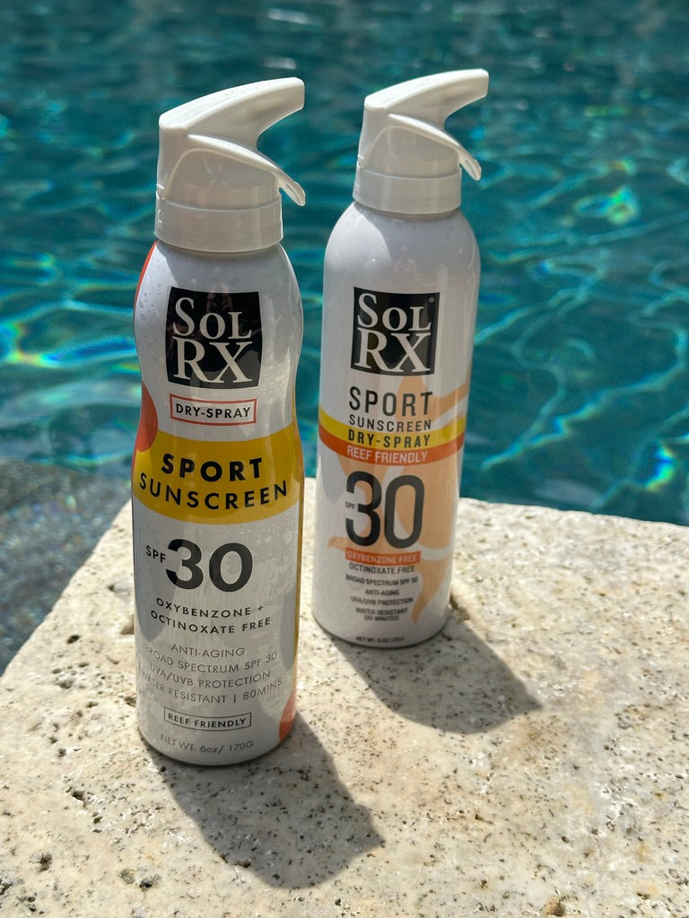 SPORT SPF 30 Sunscreen Continuous Spray | SolRX Sunscreen