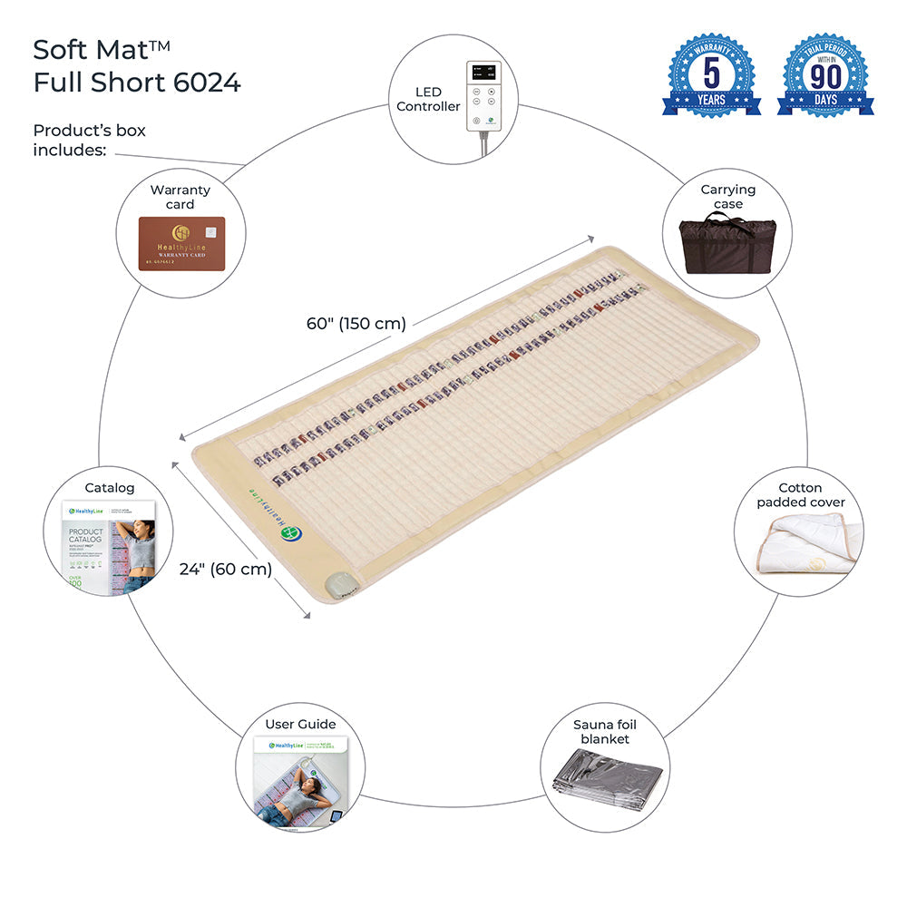 SOFT-Mat™ Full Short 6024 InfraMat Pro® | HealthyLine