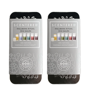 Wellbeing Ritual Aromatherapy Mini Tin | Scentered