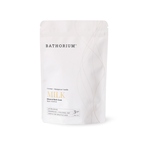 Coconut + Madagascar Vanilla Milk Mineral Soak | Bathorium