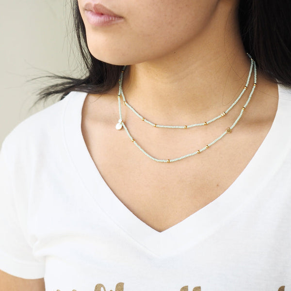 Wonder Wrap Bracelet (Cream Pearl & Gold Multi) | Love You More