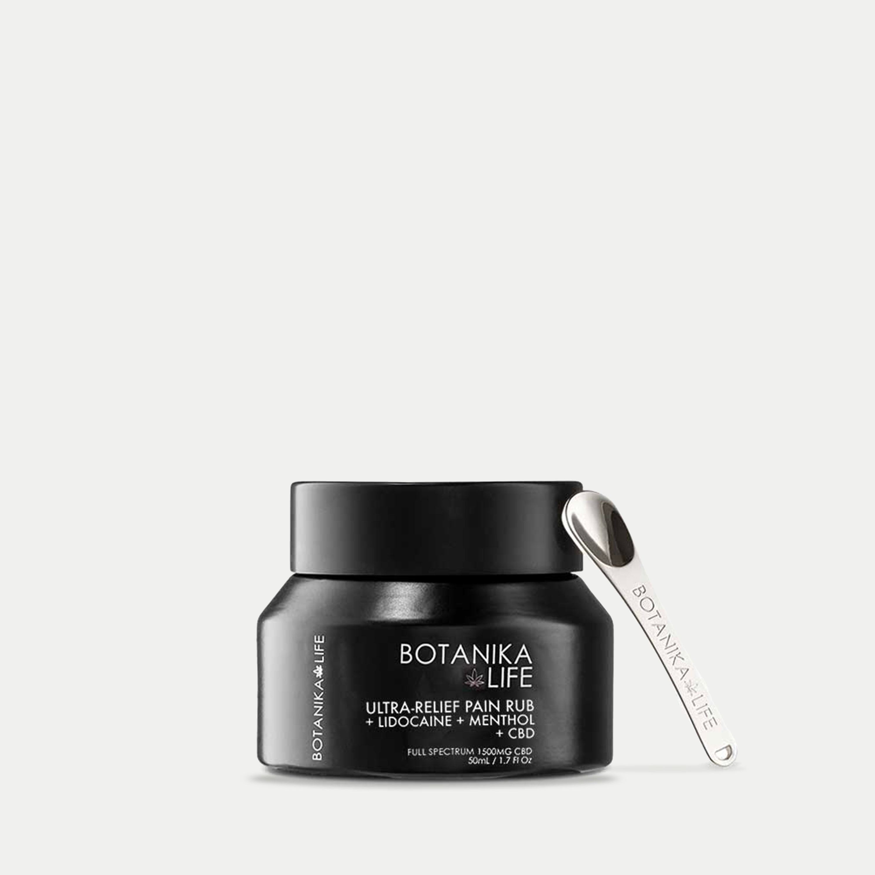 Ultra-Relief Pain Rub + Lidocaine + Menthol + CBD | Botanika Life