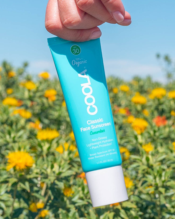 Classic Face Organic Sunscreen Lotion SPF 30 - Cucumber | COOLA