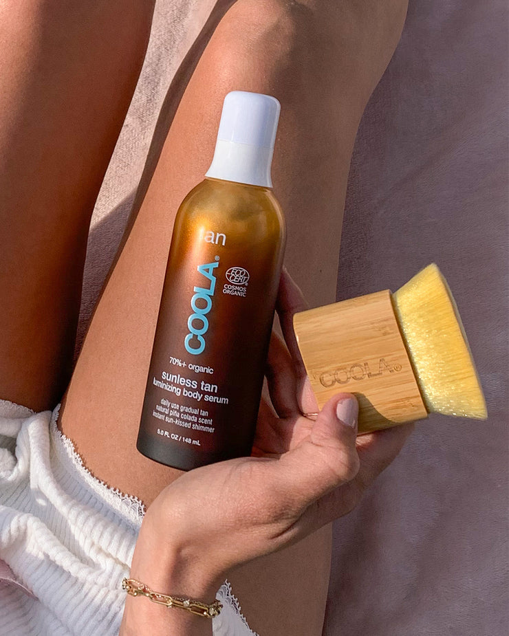 Organic Sunless Tan Kabuki Body Brush | COOLA