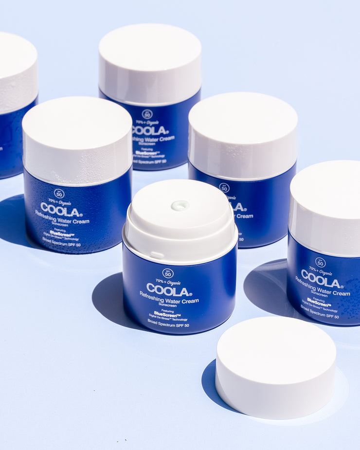 Refreshing Water Cream Organic Face Sunscreen SPF 50 | COOLA