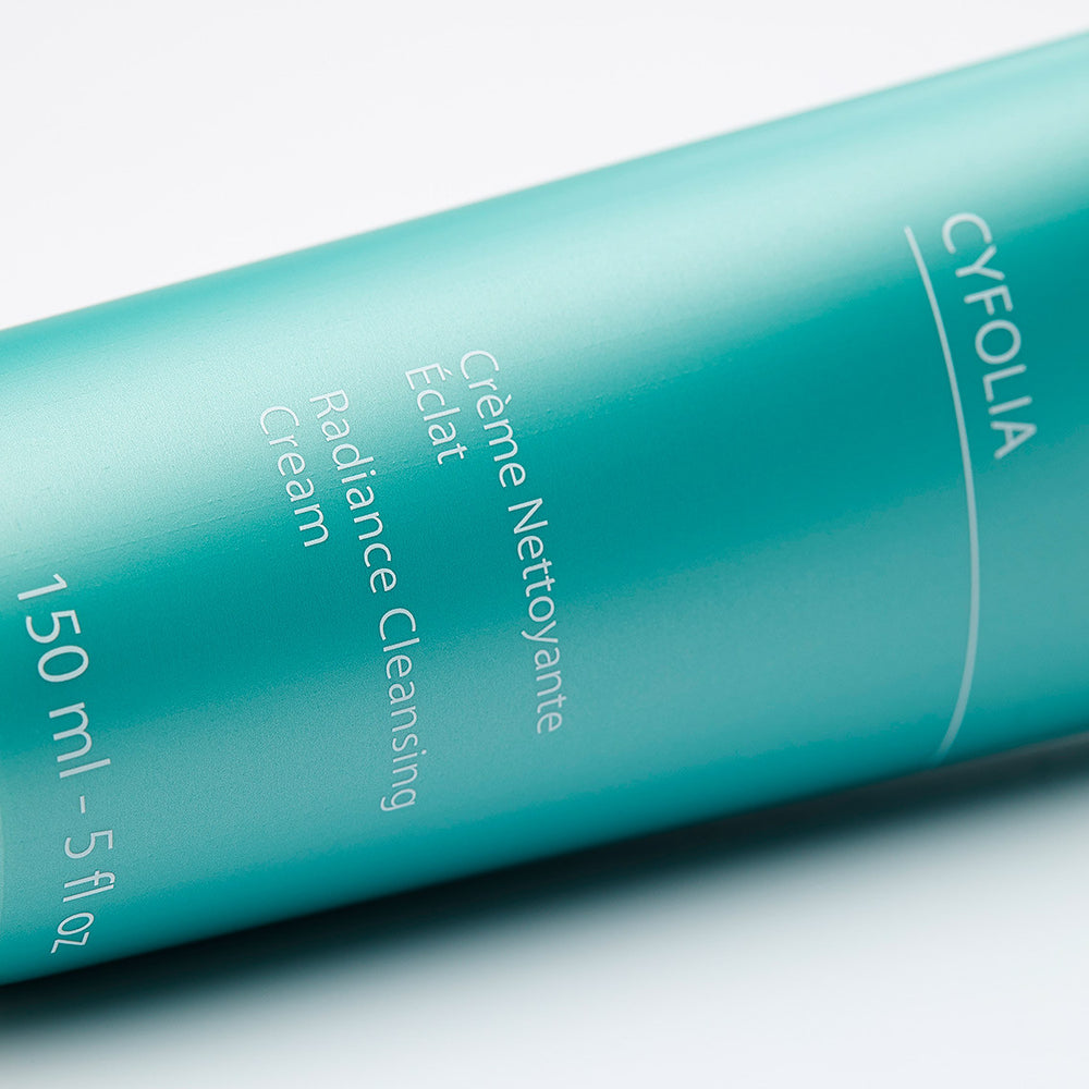 Phytomer Cyfolia Organic Radiance Cleansing Cream 150ml turquoise tube