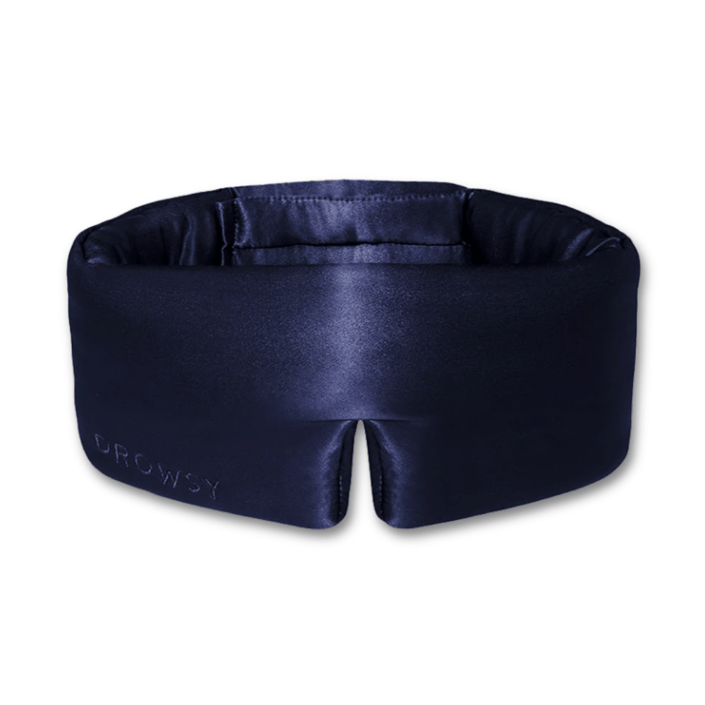 Silk Sleep Mask - Midnight Blue | Drowsy