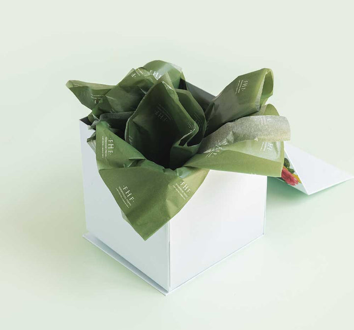 FHF Luxe In Bloom Gift Box with FHF Tissue Paper | Farmhouse Fresh