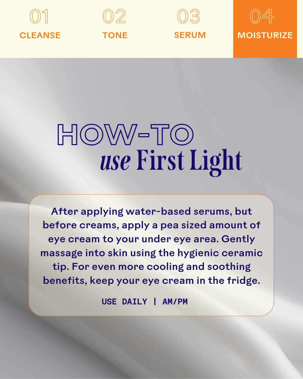 First Light Vitamin C + Caffeine Eye Cream | Three Ships