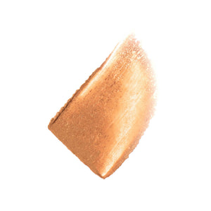 Swatch of HydroPure™ Tinted Serum with Hyaluronic Acid & CoQ10 | Jane Iredale showing a smooth, medium tan shade with a subtle dewy finish for skincare and cosmetic use.