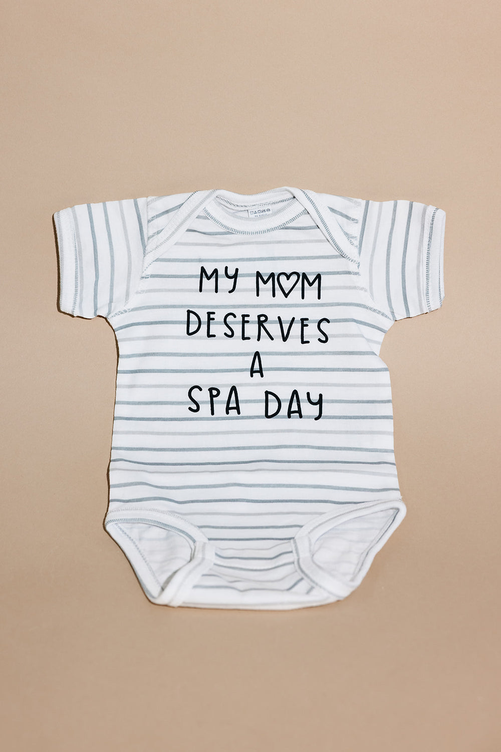 Mom Deserves A Spa Day Baby Onesie | Lucky Owl