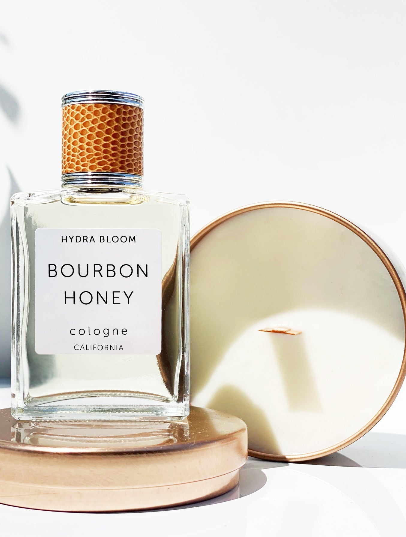 Bourbon + Honey Cologne - Unisex Masculine Scent | Hydra Bloom
