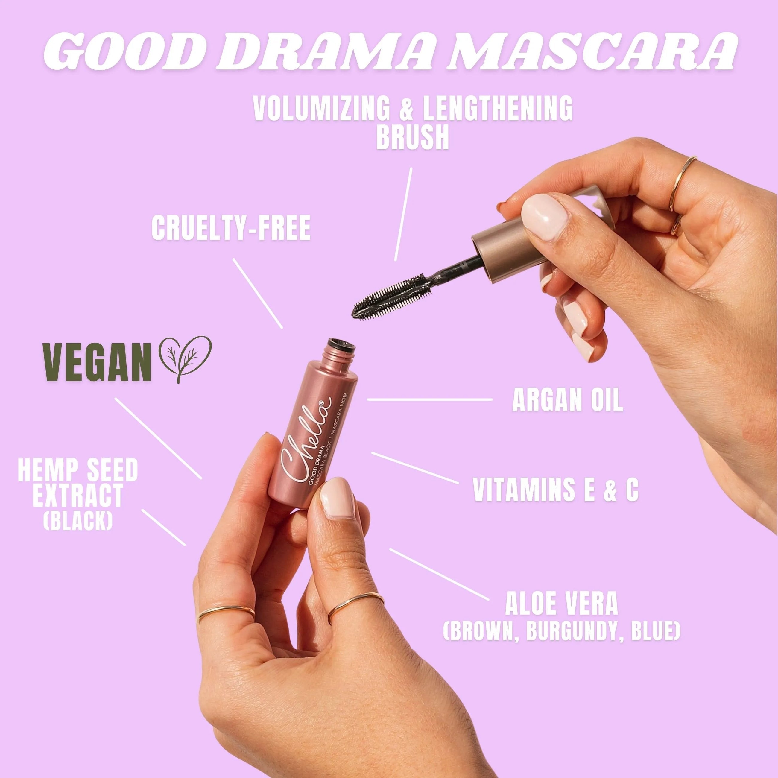 Drama & Shade Mini Mascara Set | Chella