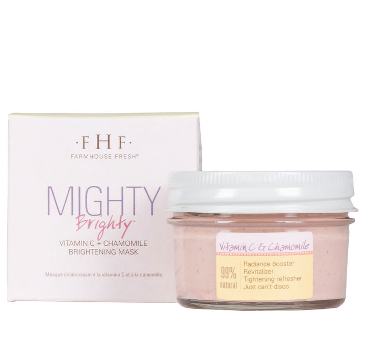 Mighty Brighty™ Vitamin C + Chamomile Brightening Mask | Farmhouse Fresh