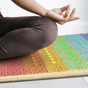 Rainbow Chakra Mat™ Large 7428 Firm - Photon PEMF Inframat Pro® 4th Edition | HealthyLine