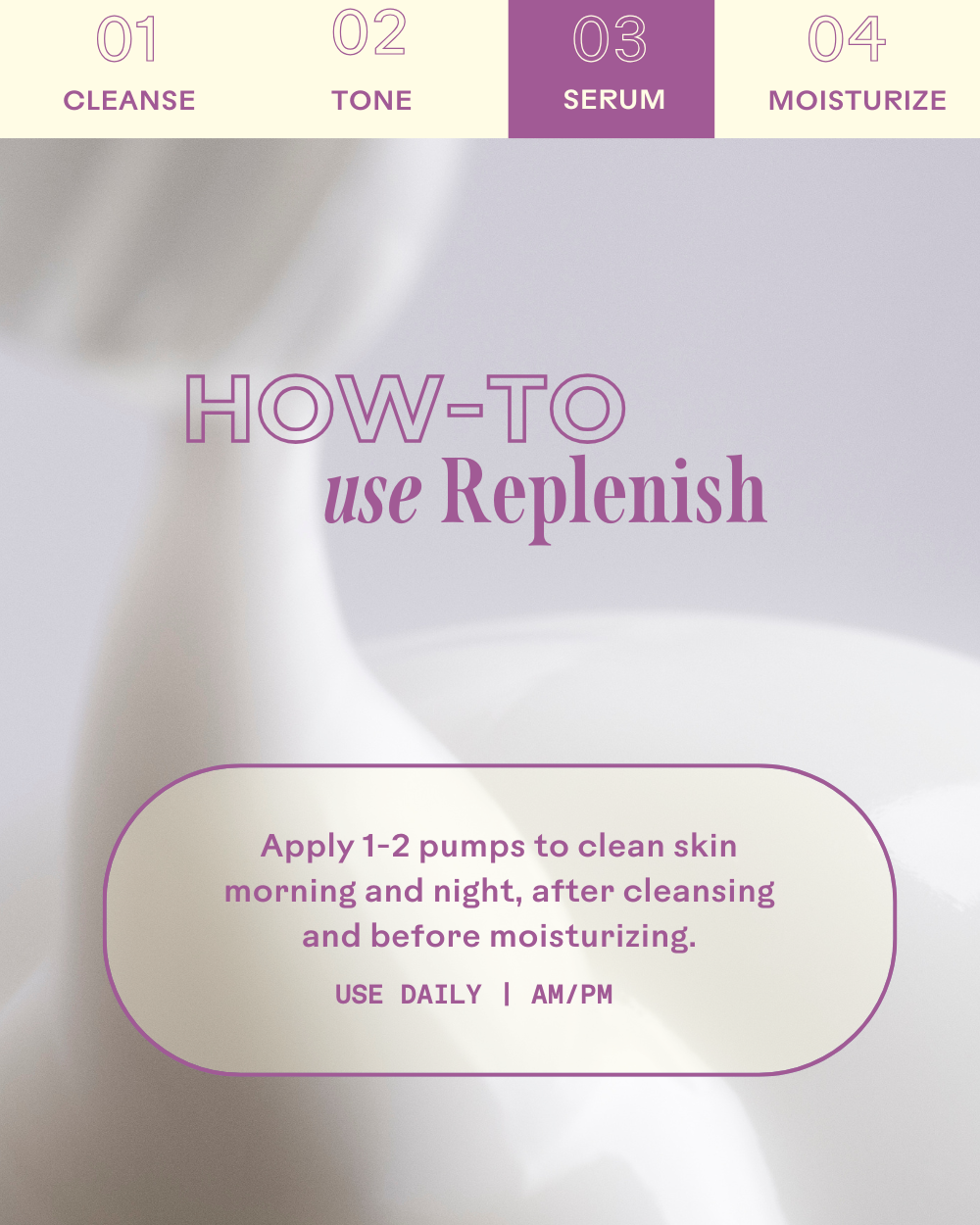 Replenish Ceramides + Blueberry Barrier Repair Serum | Three Ships