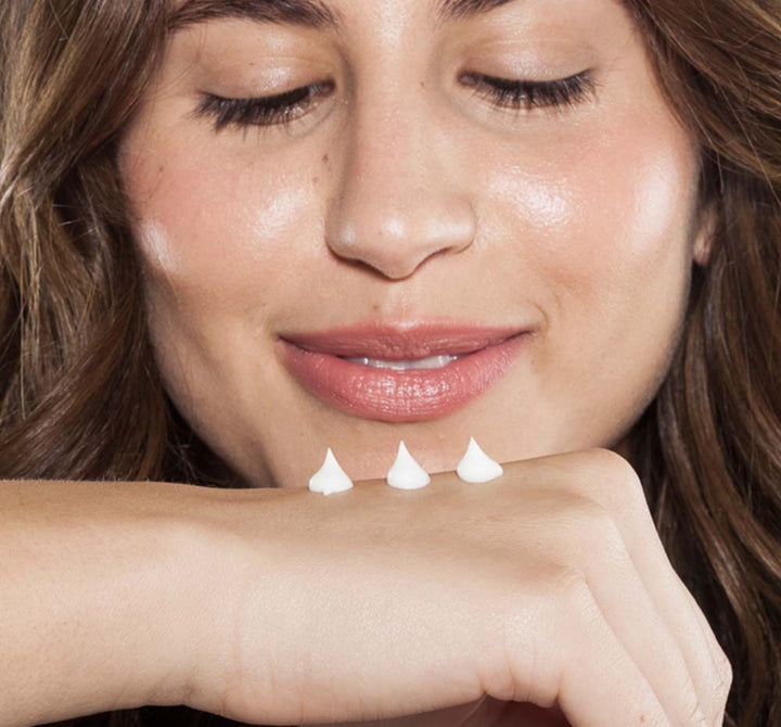 A boxed set of Skin Saviors Shea Butter Sampler | Farmhouse Fresh featuring three jars of creamy shea butter in soft pastel colors, displayed with a dollop of the product on a light background.