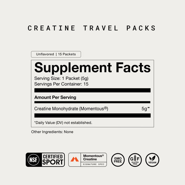 Creatine 15-Travel Packs