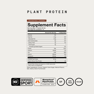 100% Plant Protein 10-Travel Packs