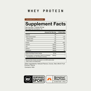 Whey Protein Isolate 10-Travel Packs