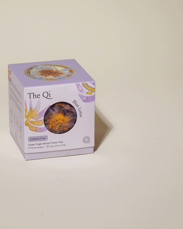 Blue Lotus Whole Flower Tea | The Qi