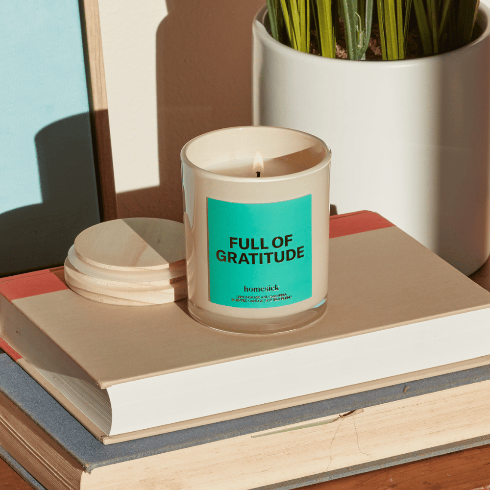 Full of Gratitude Candle | homesick