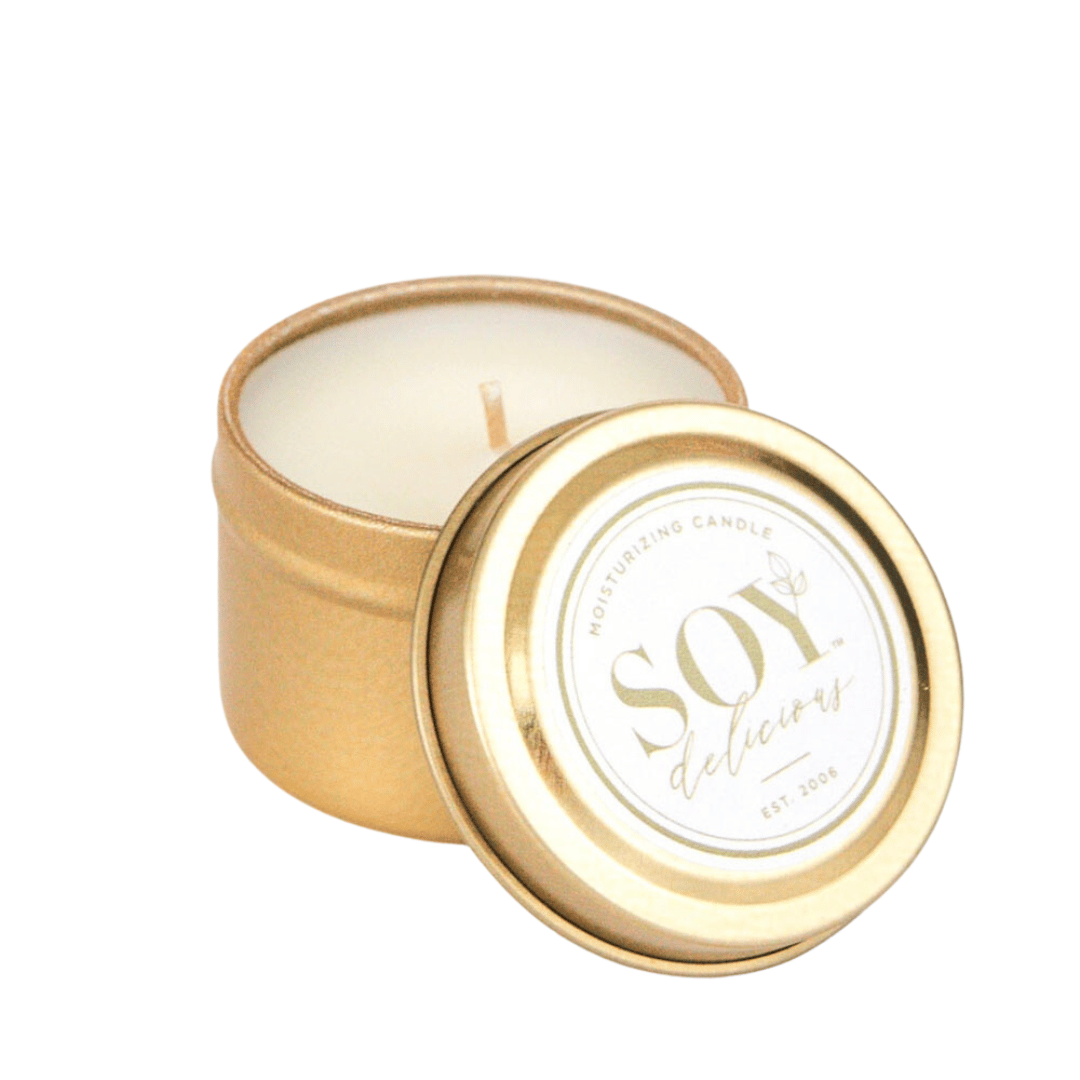 Oudwood Musk Travel Tin Candle | Soy Delicious