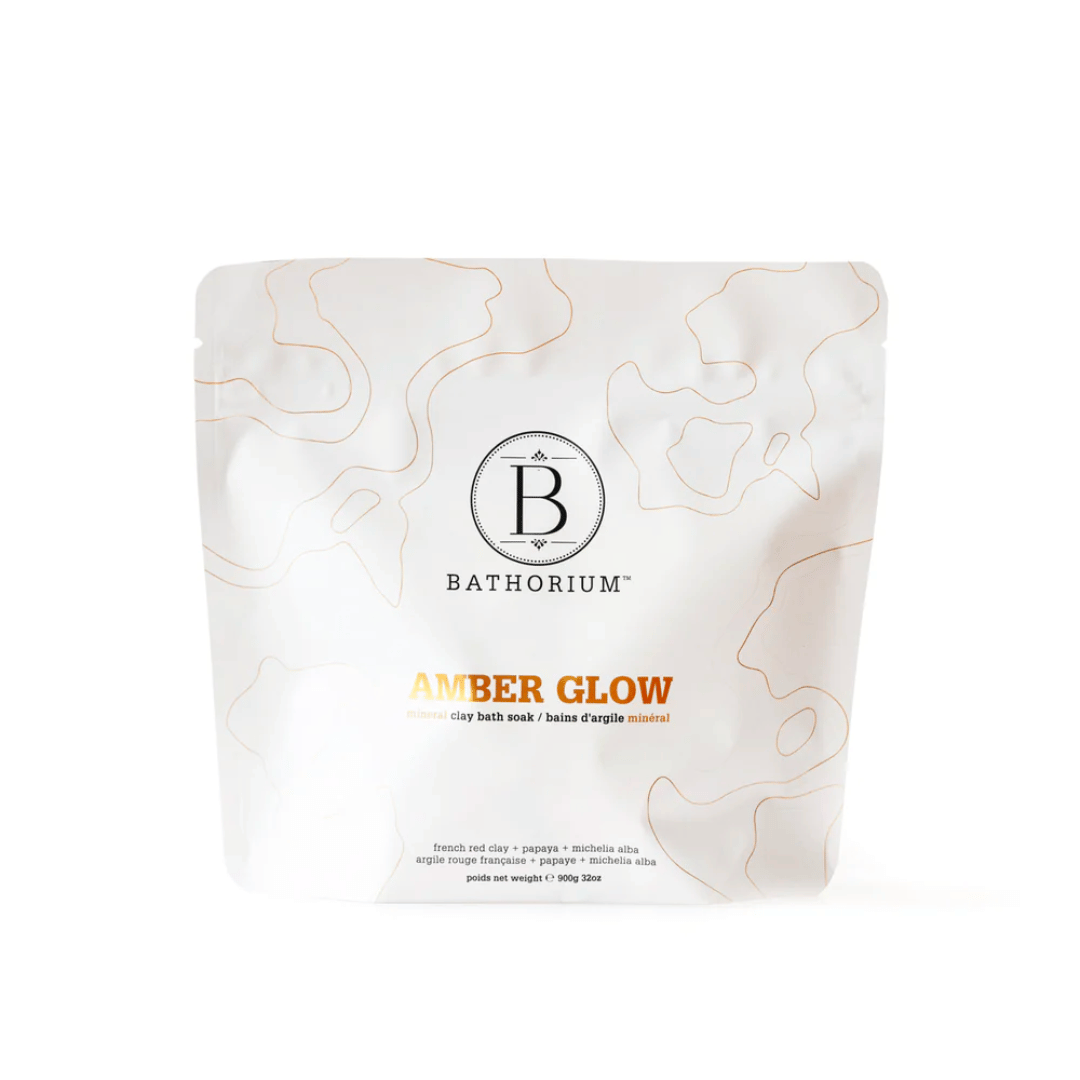 Amber Glow Clay Mineral Soak | Bathorium