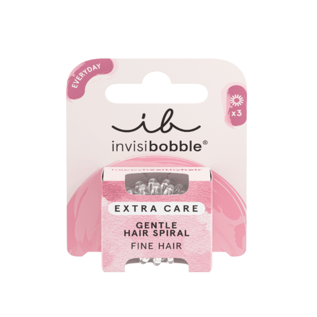 EXTRA CARE Crystal Clear 3pc | invisibobble