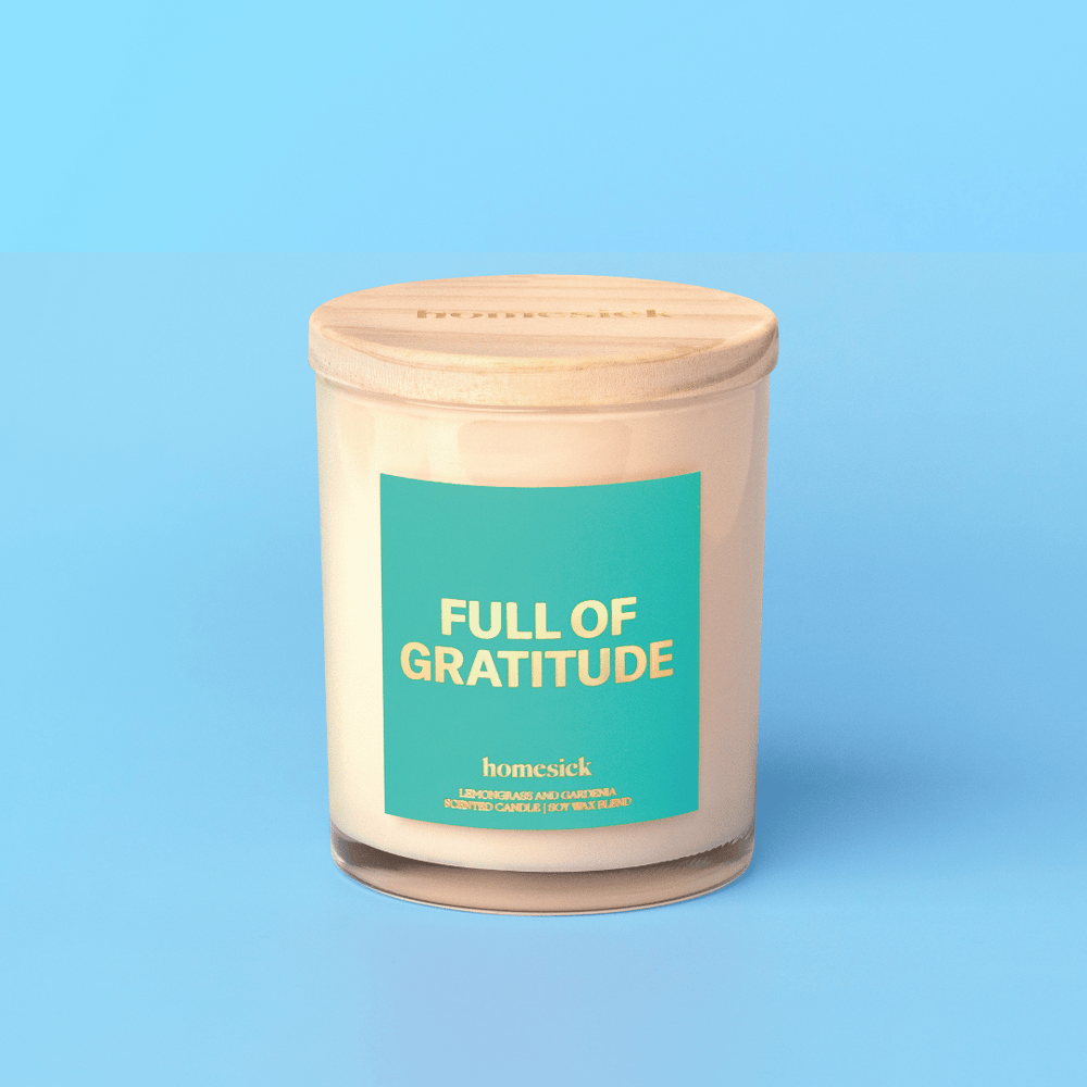 Full of Gratitude Candle | homesick