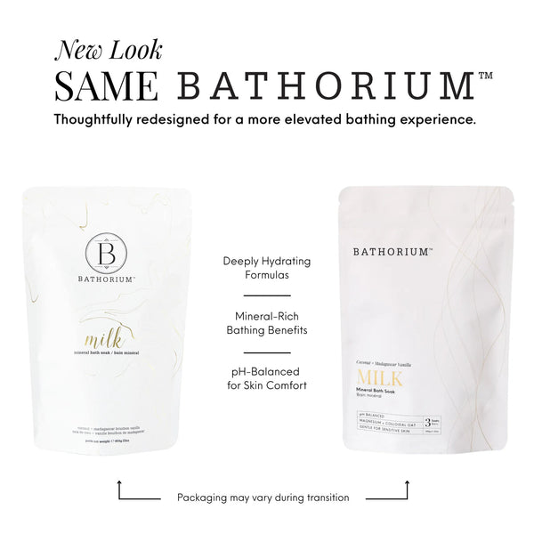 Coconut + Madagascar Vanilla Milk Mineral Soak | Bathorium