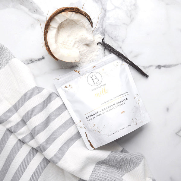 Coconut + Vanilla Milk Mineral Soak 650g | Bathorium