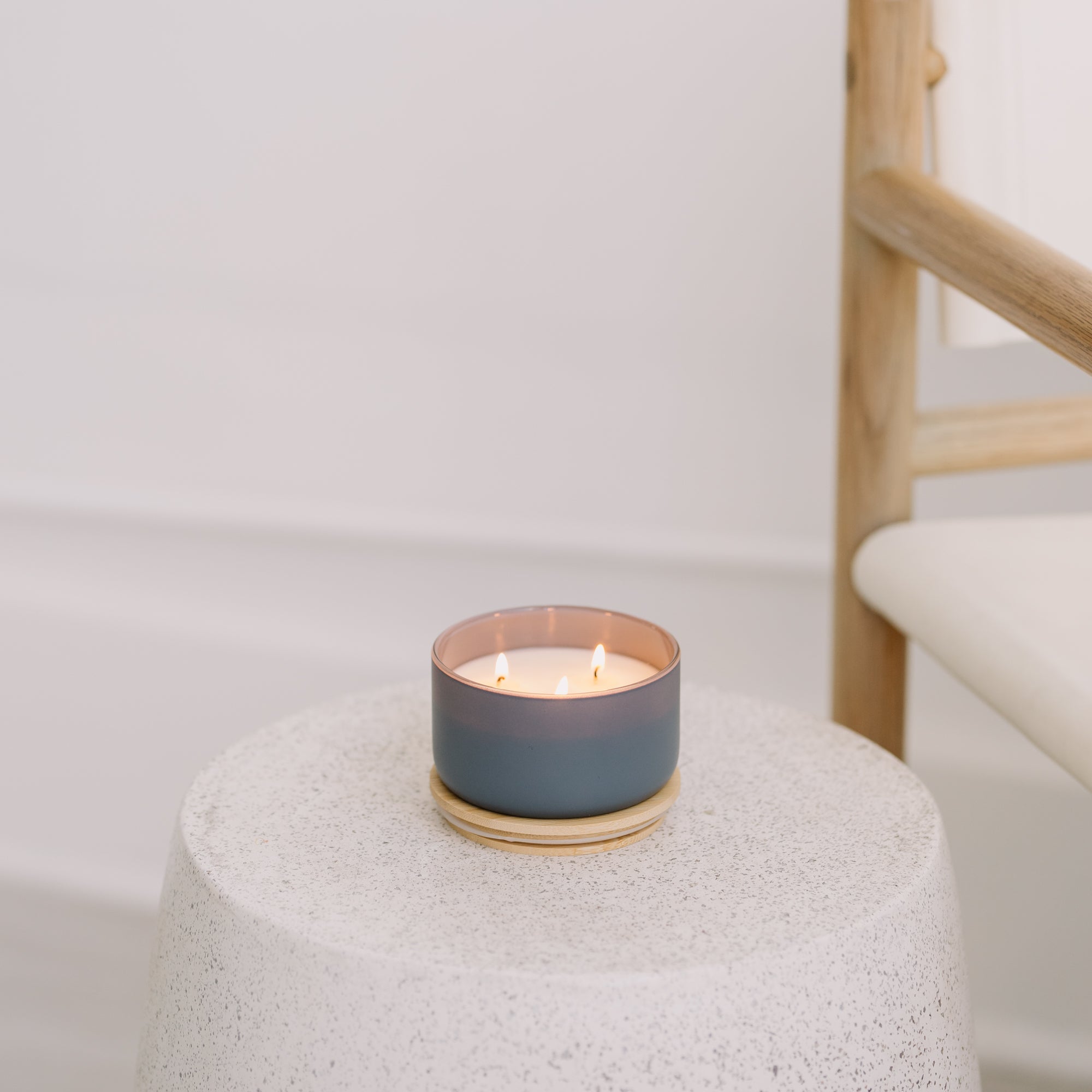 Charcoal + Sandalwood Resilience Series Soy Candle | Calyan Wax Co.